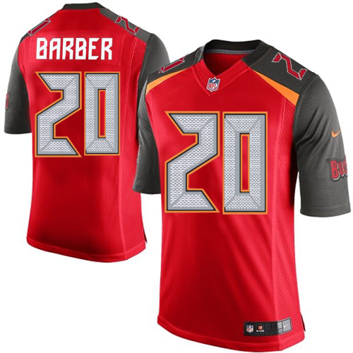 Youth Limited Ronde Barber Nike Jersey Red Home - #20 NFL Tampa Bay Buccaneers